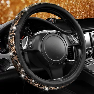 Steering wheel cover | Rhinestone Car Steering Wheel Cover