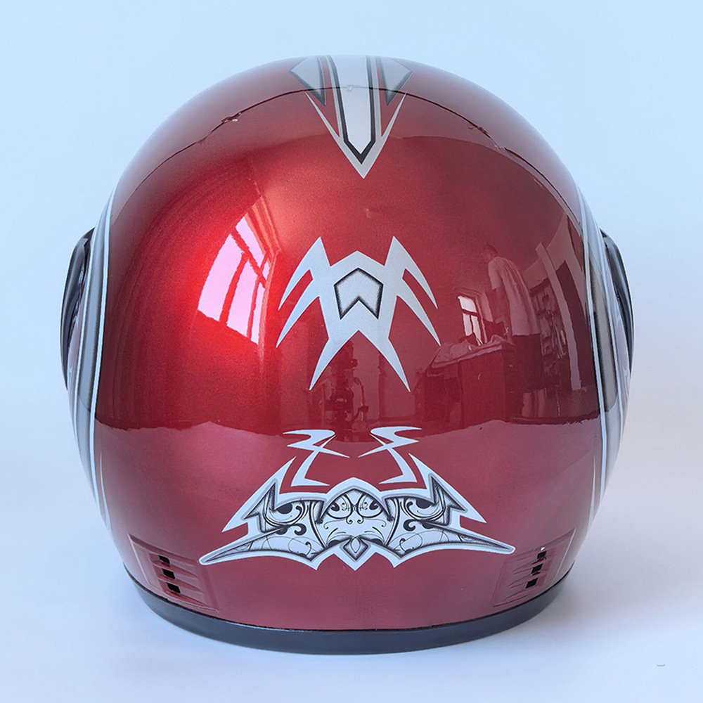 Motorcycle Helmet Electric Car Helmet Riding Safety Helmet Unisex Full Helmet 105
