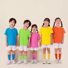 儿童纯棉糖果色彩色短裤幼儿园小学生运动会校服纯色鲜艳中性团体