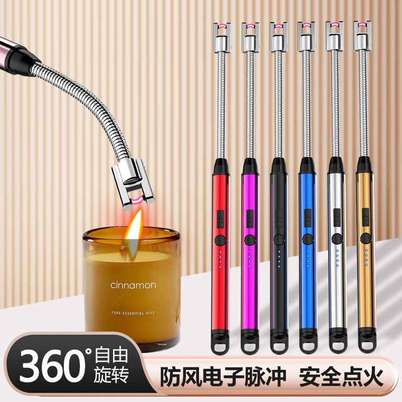 Encendedor alargo Estufa de gas de cocina Gas natural Encendedor doméstico recargable electrónico artefacto de encendido encendedor