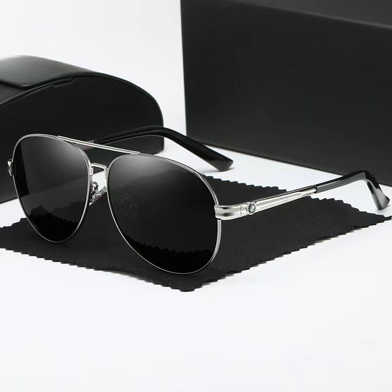 Gafas de Sol Polarizadas para Hombre, Diseño Moderno y Redondo, Gafas de Aviador para Conducir, Modelo 5518, Dropshipping