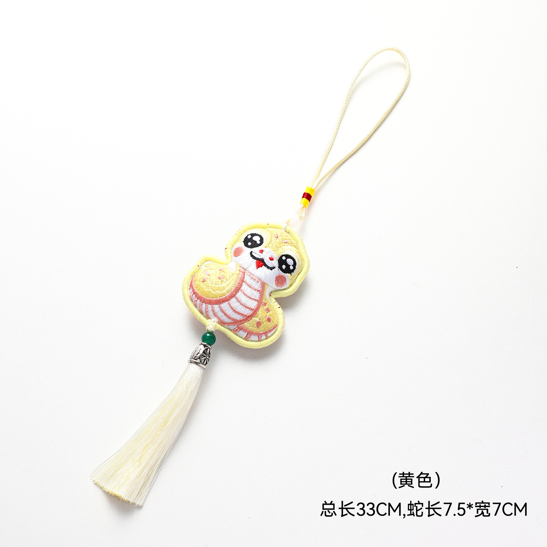 Cuerpo de siete colores de cordero Fu serpiente Lime colgante decoración de barril de Año Nuevo con florista material DIY colgante de flores