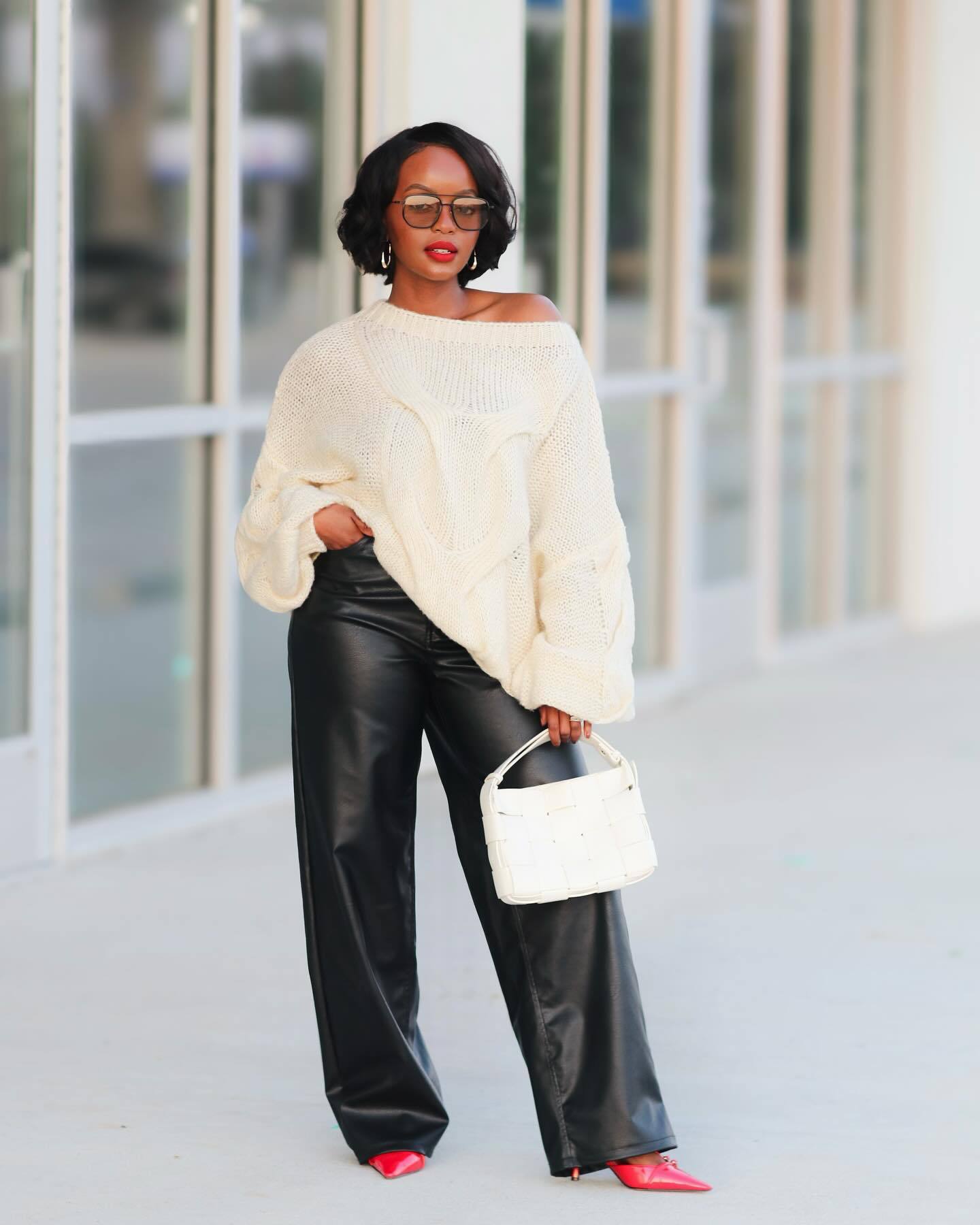 Pull oversize en maille torsadée pour femme - Pull d'hiver confortable avec points texturés 3D, coupe ample, style bohème chic, idéal pour l'automne et l'hiver_voghion.com