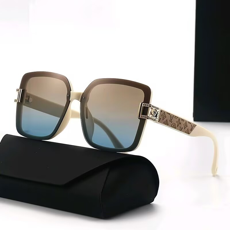 미색 프레임 차 블루 정제