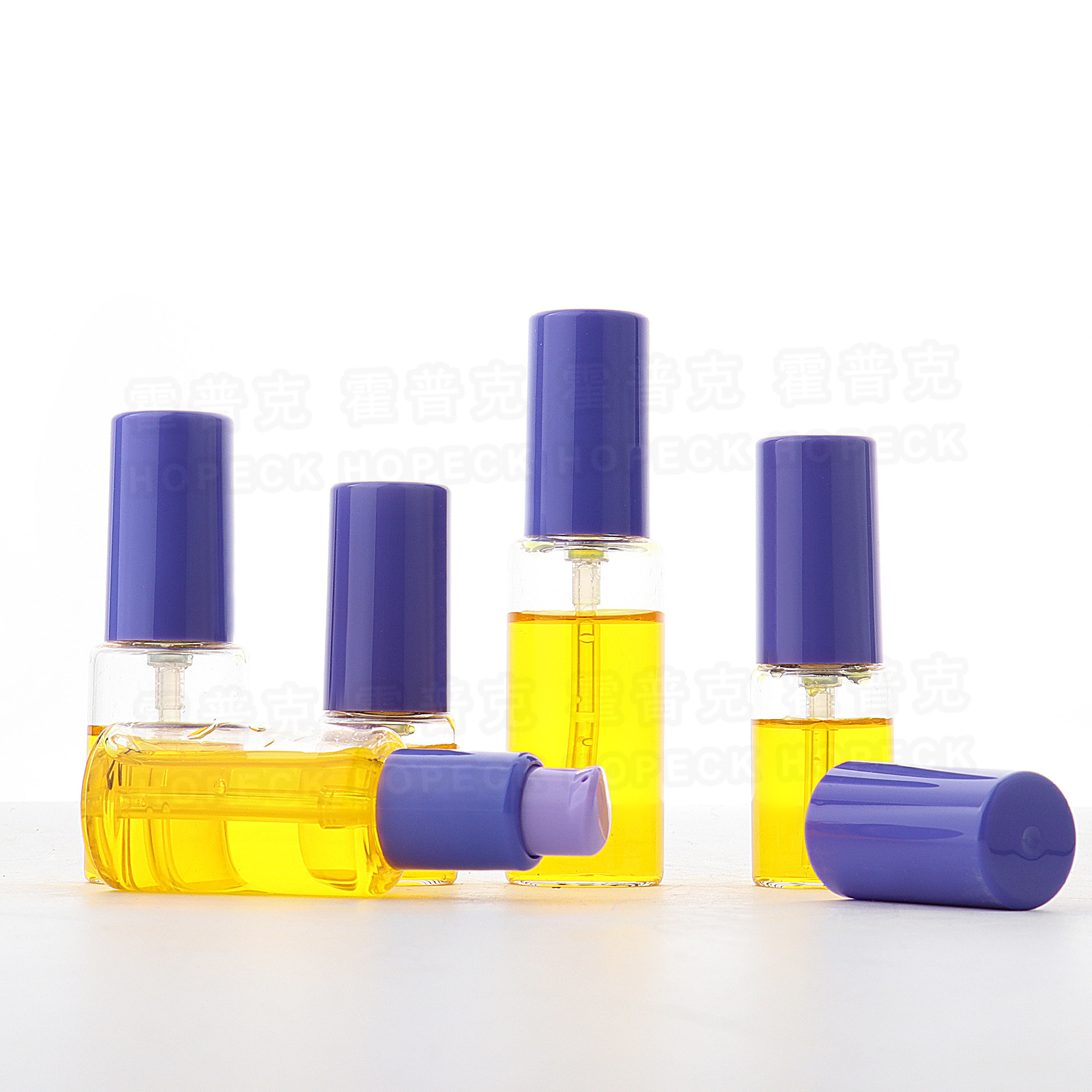 现货HOPECK按压乳液泵便携乳液瓶精华分装瓶空玻璃瓶按压泵头瓶