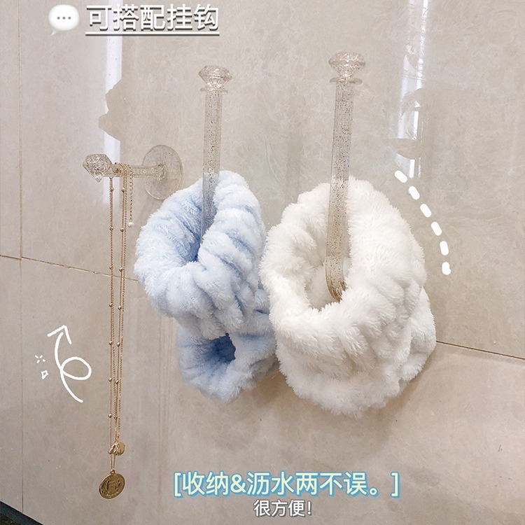 洗脸手腕带神器吸水到袖口运动擦汗手环吸汗袖套洗漱防湿袖护手腕|undefined