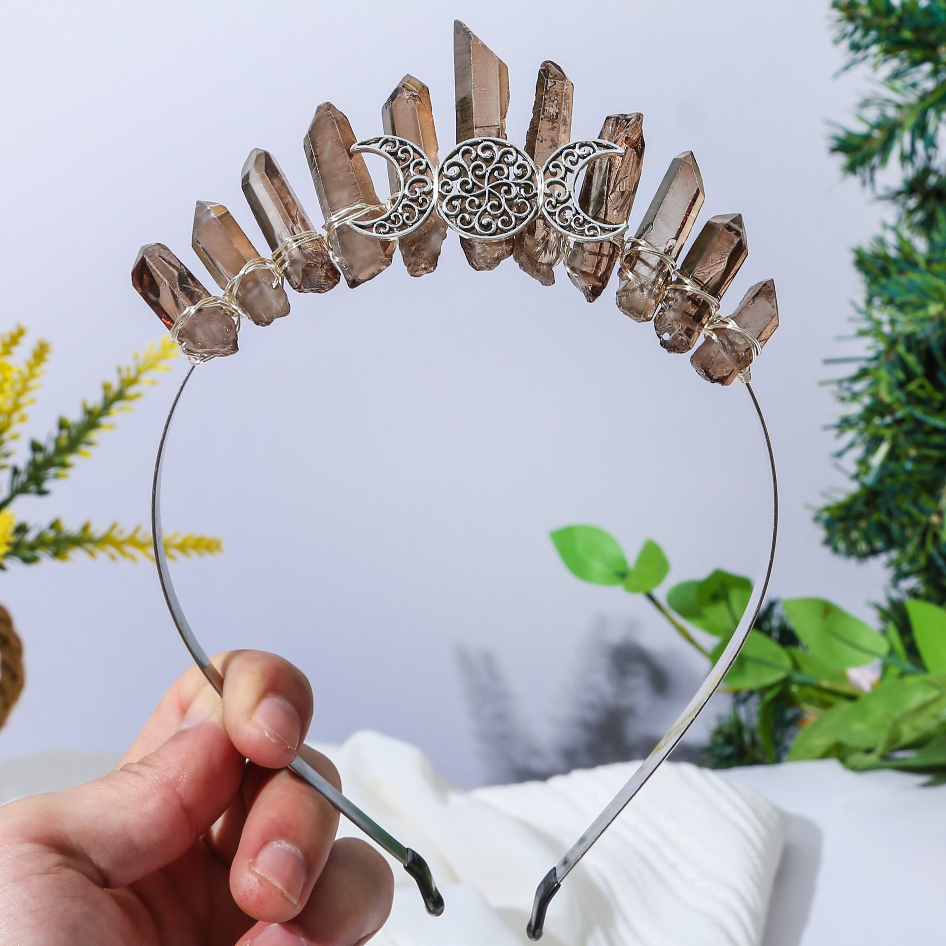 Cristal de té + triple luna