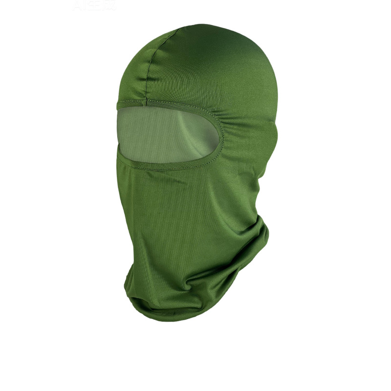 Protección solar de seda de hielo transfronteriza para exteriores, protección facial, capucha, máscara de ciclismo, motocicleta, a prueba de viento, cara deportiva de secado rápido de verano, Gini