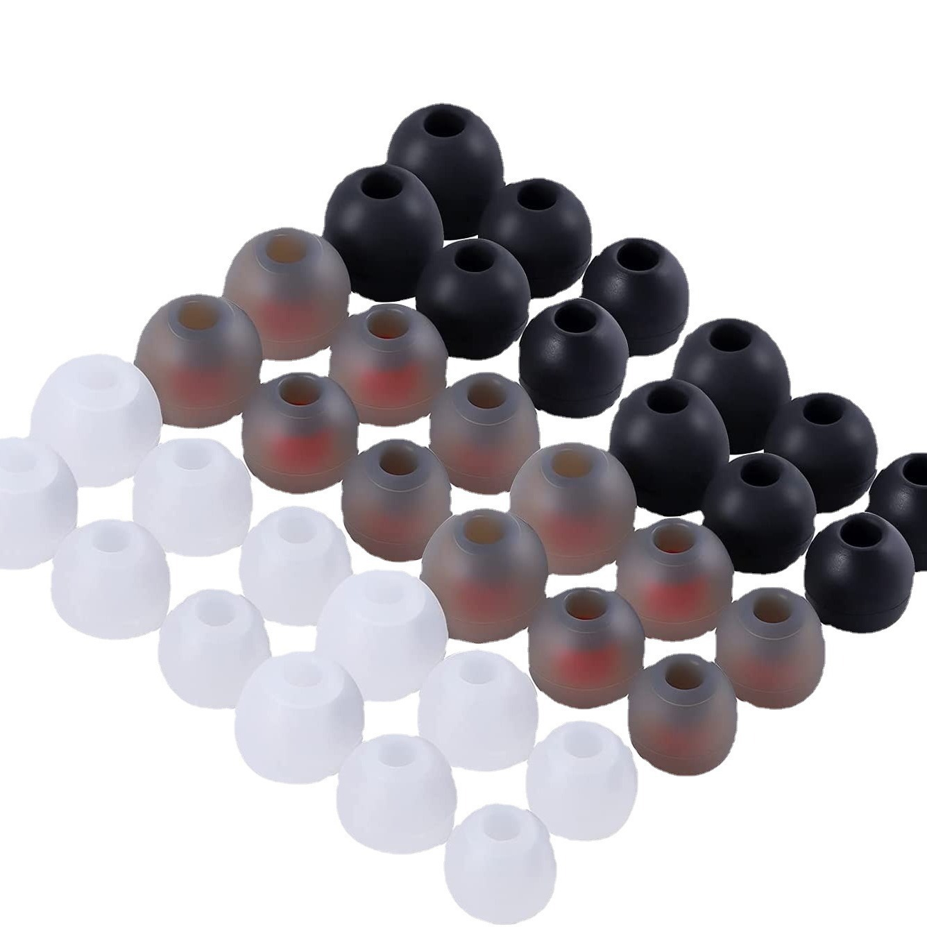 Auricular funda de silicona cubierta protectora Bluetooth earcap auricular enchufe caso bala de silicona suave Comercio exterior transfronterizo Venta caliente combinación