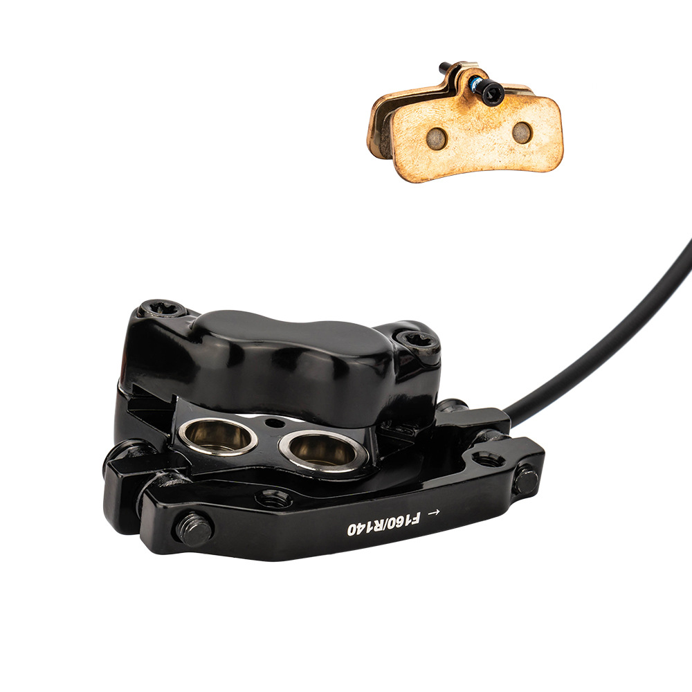 ZTTO Freno de aceite de cuatro pistones Plato de aceite de bicicleta de montaña Freno bilateral hidráulico Freno hidráulico Freno todoterreno