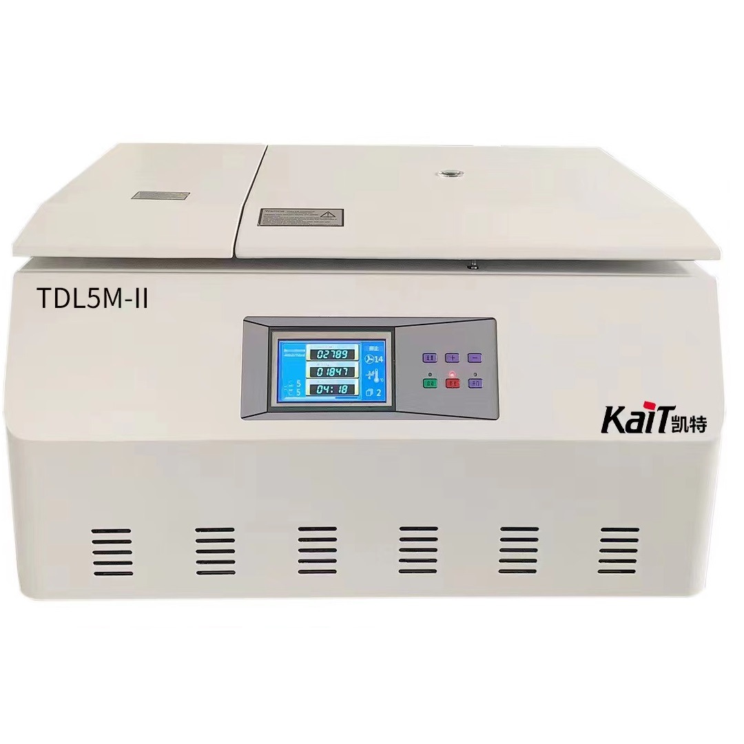 凯特离心机 TDL5M-II 台式低速大容量冷冻离心机 微电脑 转子识别