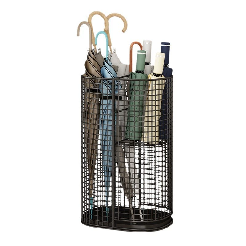 Convenience store, umbrella with umbrella holder, storage system, public drying rack