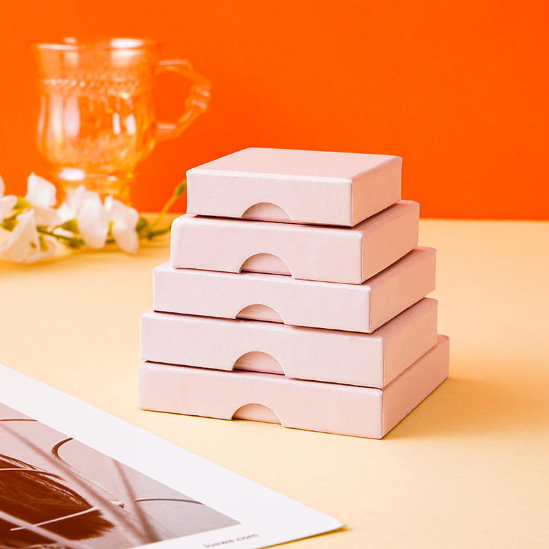 가벼운 핑크 (진주 분말) * 6*6*1.6cm(13 그램)