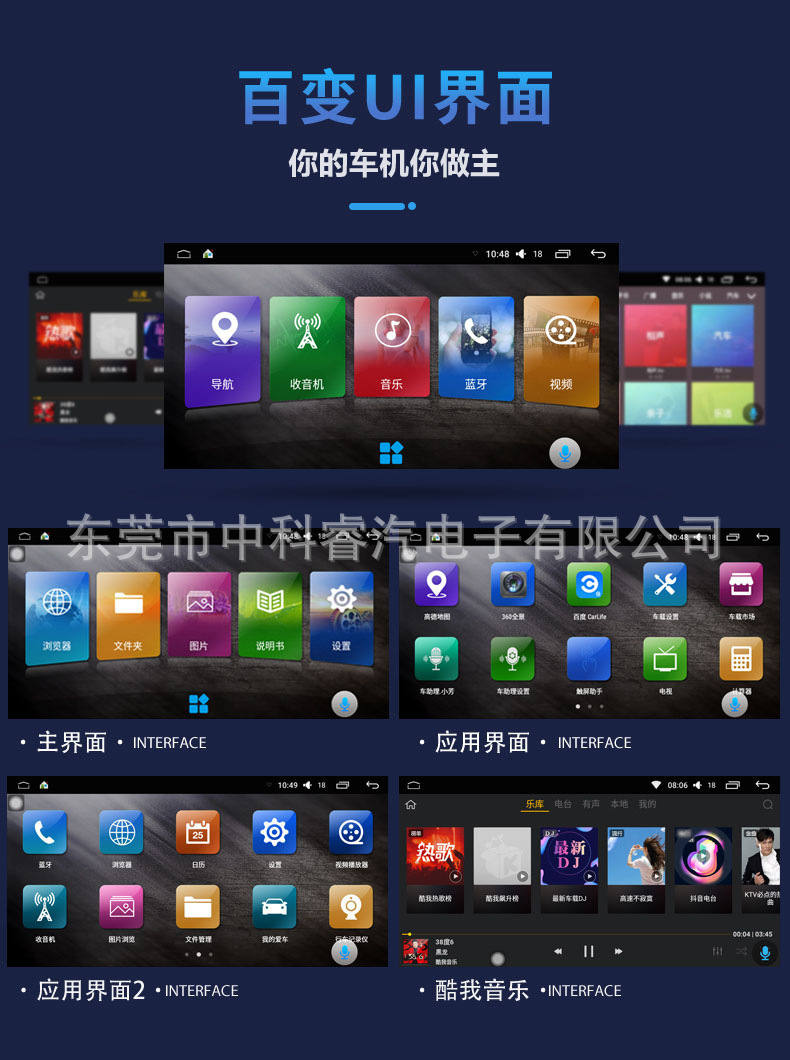 Compatible with 2008-2015 Toyota Land Cruiser LC200 Android Smart Navigation 12.1inch Octa-core Carplay