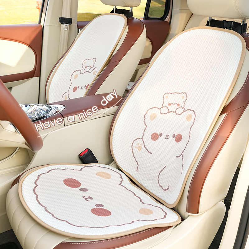 車用シートクッション、四季通用、漫画柄、滑り止め、快適、高級感、車内インテリア、シートカバー|undefined