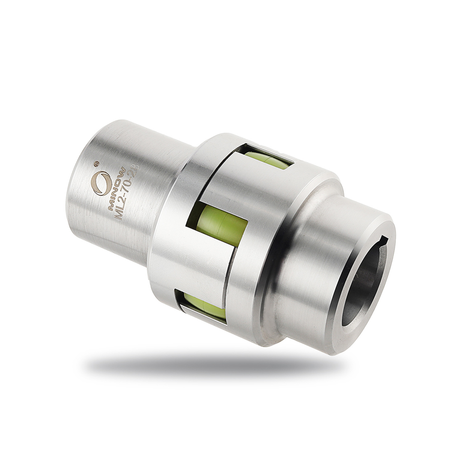 米诺MINOW梅花弹性联轴器三爪式伺服电机大扭矩45号钢梅花联接件