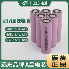 FEB極東21700リチウム電池6000mahパワーコア高容量モバイル電源懐中電灯電池