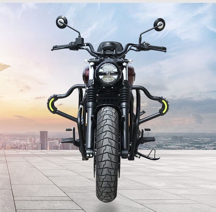 Suitable for Benda Black Flag 950 crash bars, anti-fall bumpers, foldable backrest, rear rack, side bags, tail rack protection modification