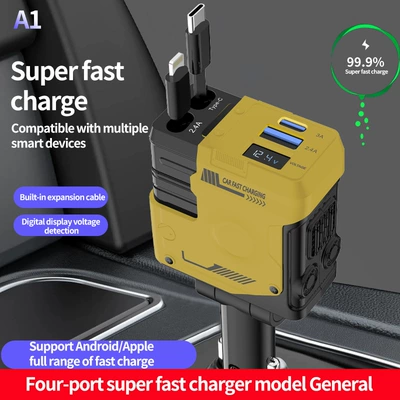 Flash Charging Telescopic Cable – Siqaret yandırıcısı