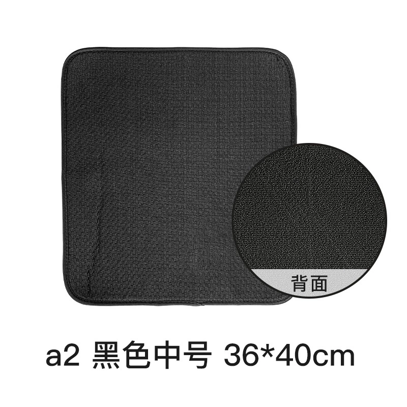 Double-sided hygienic tableware, drying rack, increased thickness, water absorbent