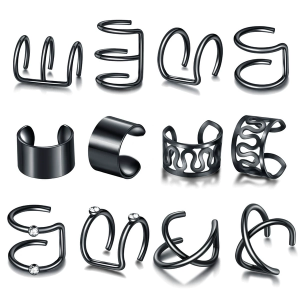 Black suit (12 pieces)