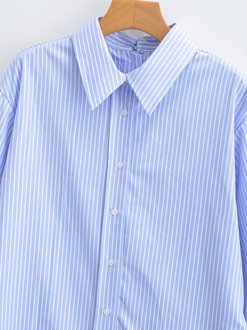 Striped Shirt Close-Up