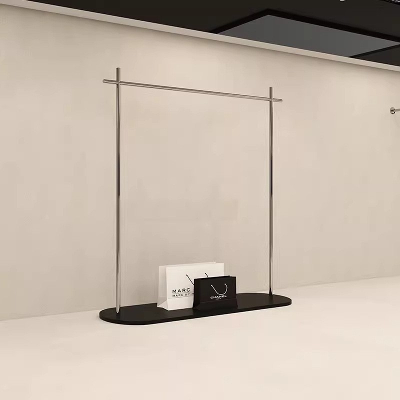 길이 100*높이 170 [브러시드 스테인레스 스틸 + 매트 블랙]