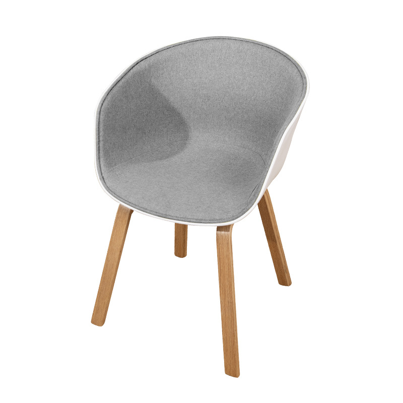 Nórdico moderno simple combinación de mesa y silla cafetería de té de leche mesa y silla de hotel respaldo IMS bacon