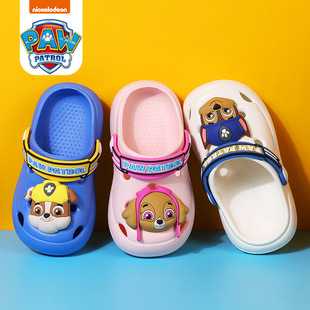 Children's Slippers Summer Boys and Kidsren Indoor Non-Slip Clogs Household Girls Baby Slippers Small and Medium-Sized Kidsren