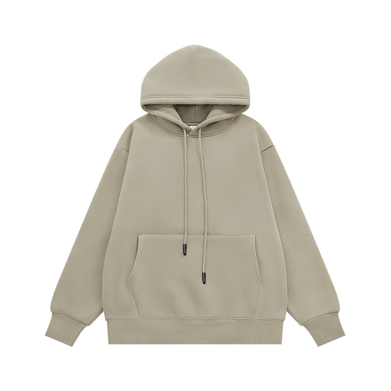 INFメンズ | アメリカの純色のカシミヤ服350g2024秋冬の新商品のファッションブランド10色のベルベットのフード