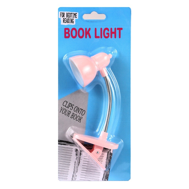 Linda chica corazón mini lámpara de escritorio creativo ojo protección lectura clip lámpara noche Luz Portátil libro clip lámpara