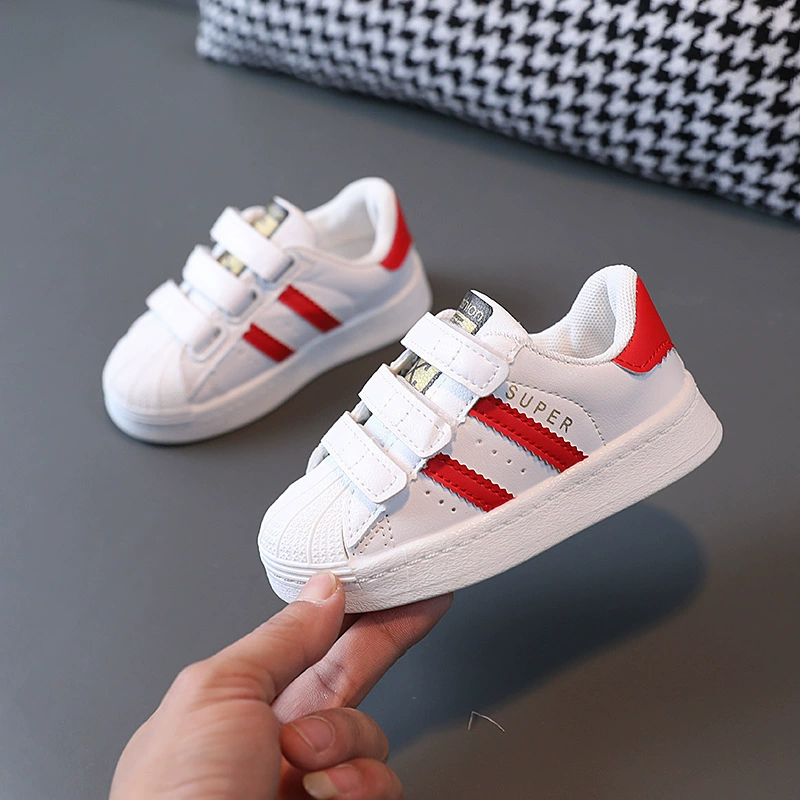 Sports shoes for boys and girls, children's white shoes for leisure, sneakers, wholesale, soft sole