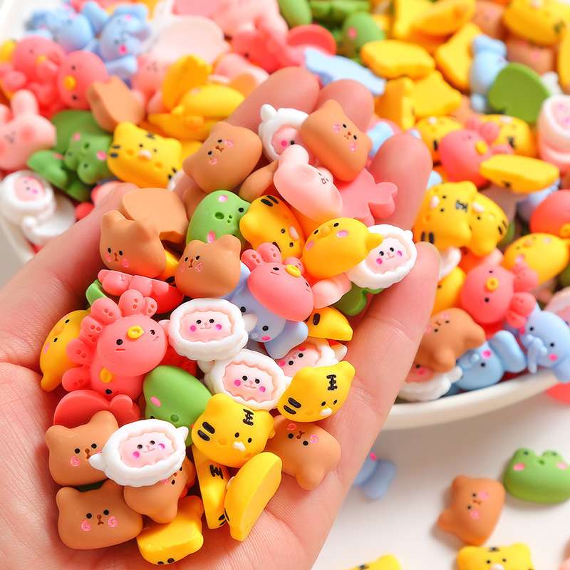 漫画ミックス樹脂クリームゴムdiy材料手作りアクセサリー携帯ケース装飾ヘアピンヘアアクセサリー|undefined