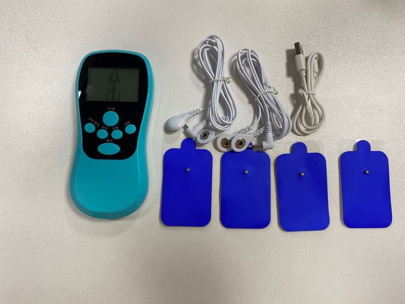 メーカー現物ブルースクリーン双出力マッサージ器パルスミニ頚椎肩口理学療法器デジタル経絡マッサージ器|undefined