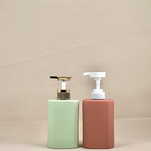 Source Factory Pet Large Capacity 500ml 800ml Shampoo Bottle Conditioner Packaging Toiletries Empty Bottle