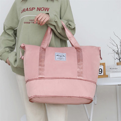 手提旅行包男潮短途出差旅遊大容量輕便行李袋女防水健身包瑜伽包