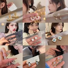 跨境无耳洞耳夹女ins潮轻奢简约免打耳洞耳骨夹韩版小众百搭饰品