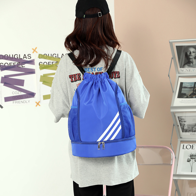 Mochila de moda con almacén de zapatos de gran capacidad bolsa de Baloncesto niños al aire libre ocio viaje mochila damas bolsa de almacenamiento