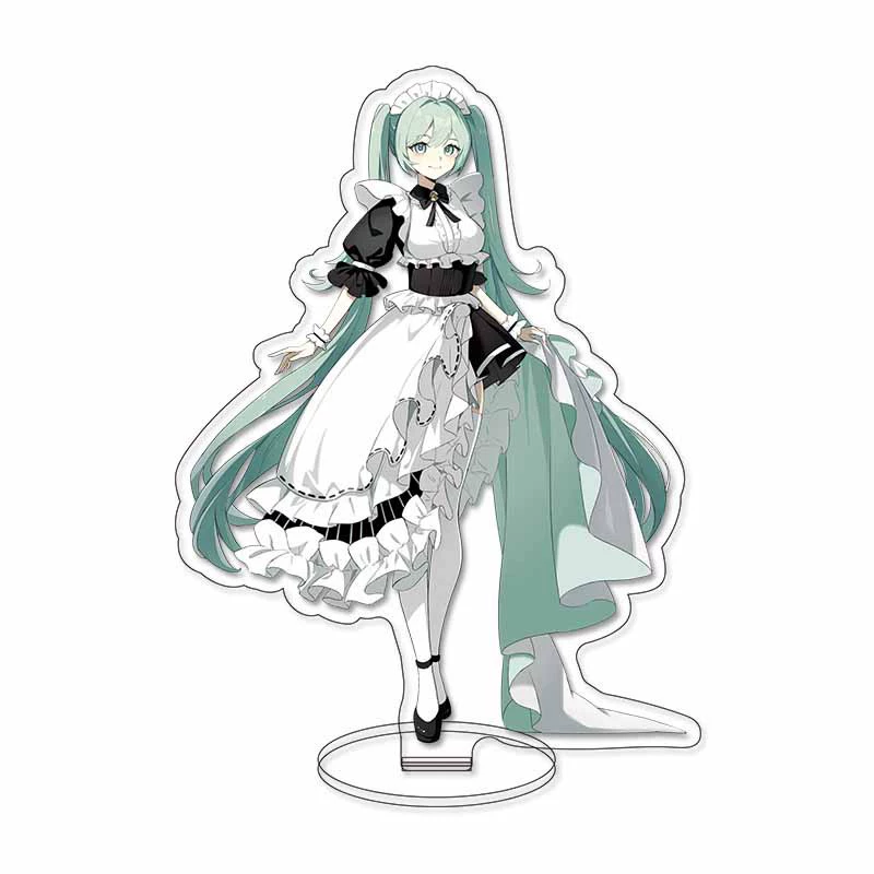 Акриловая фигурка Hatsune Miku Miku Snow, 15 см, HD-печать, подарок на день рождения