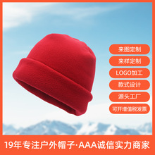 跨境保暖运动帽欧美冬季摇粒绒帽子男士滑雪骑行帽防寒户外抓绒帽