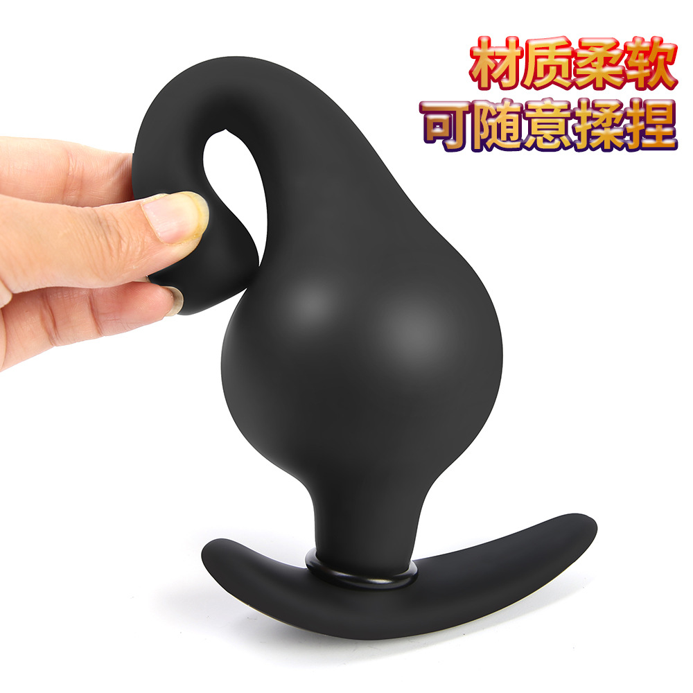 加長後庭充氣擴肛塞後庭拉珠擴張器擴肛充氣球成人用品男女用肛塞