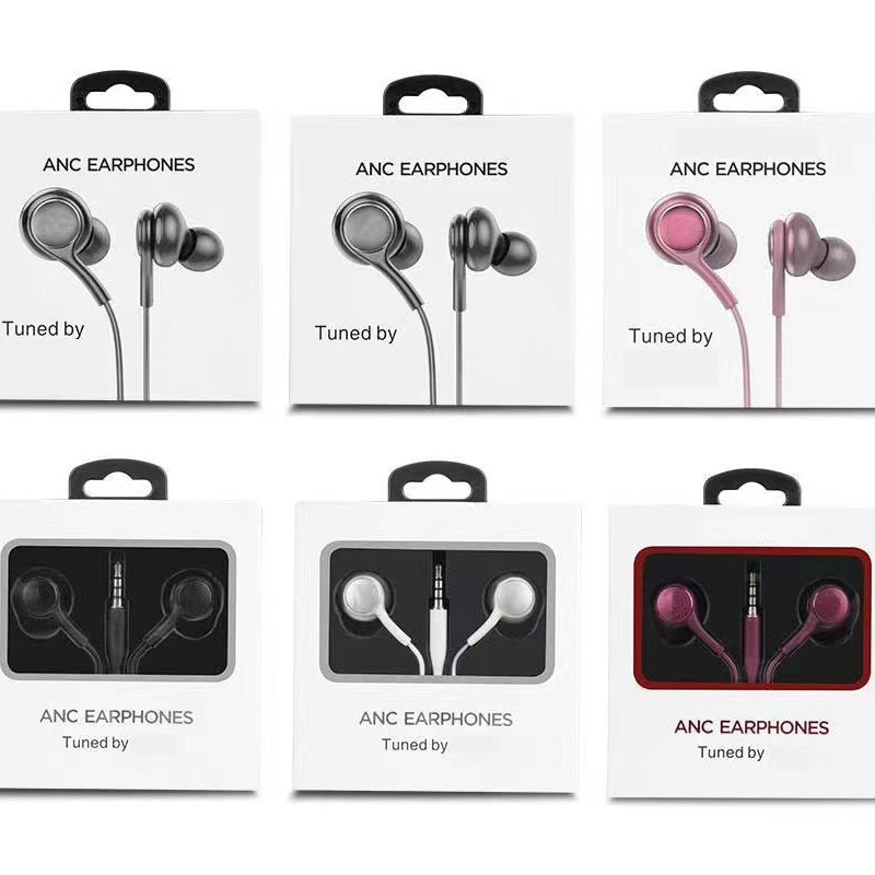 Aplicable a Samsung AKG S10 auriculares S8/S9/S10 + Control de cable con maitong Talk Android auriculares universales en la oreja