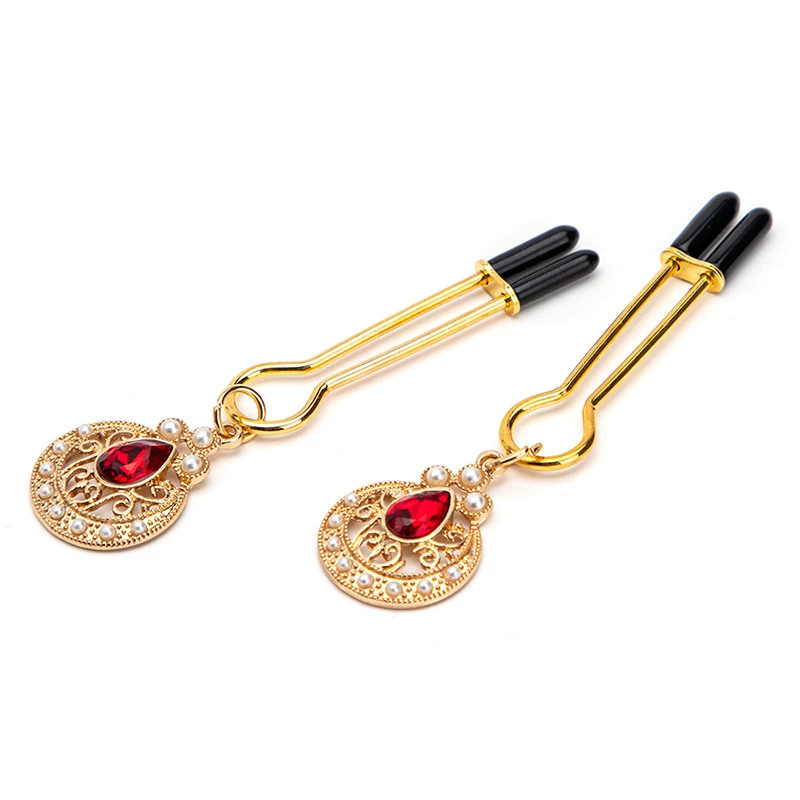 SM Fairy Bell Bells Fun Pearl Black Covery U - shaped milk clip Female Mimi Fun Tune Love Couple Products
