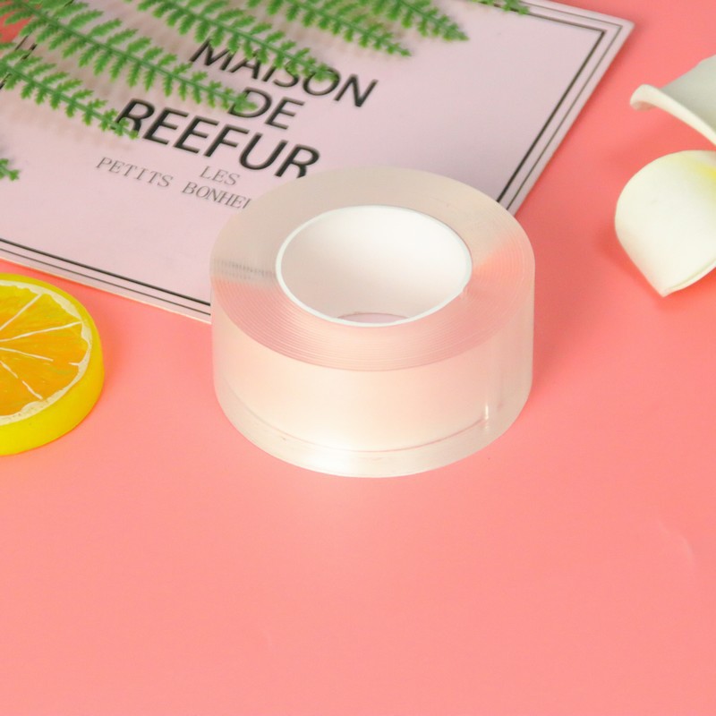 Nano cinta pellizco música burbuja que sopla descompresión bricolaje hecho a mano hueco hecho en casa Bola de agua adhesivo de alta costura adhesivo de doble cara