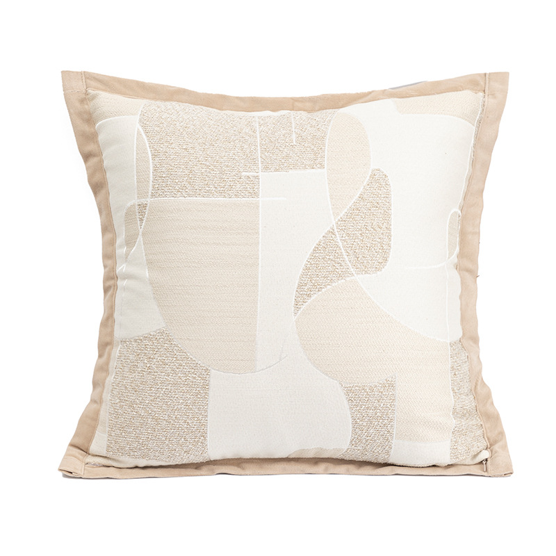 モダンなシンプルなジャカード抱き枕リビングソファクッション軽い贅沢なサンプルプレートのベッドルームのベッドの枕抱き枕カバーの卸売