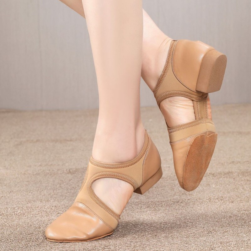 Adult Jazz Dance Shoes, Teacher's Shoes, Women's Body-Shaping Shoes, Jazz Shoes, Practice Shoes, Soft Sole, Fur Sole, Professional Training Shoes