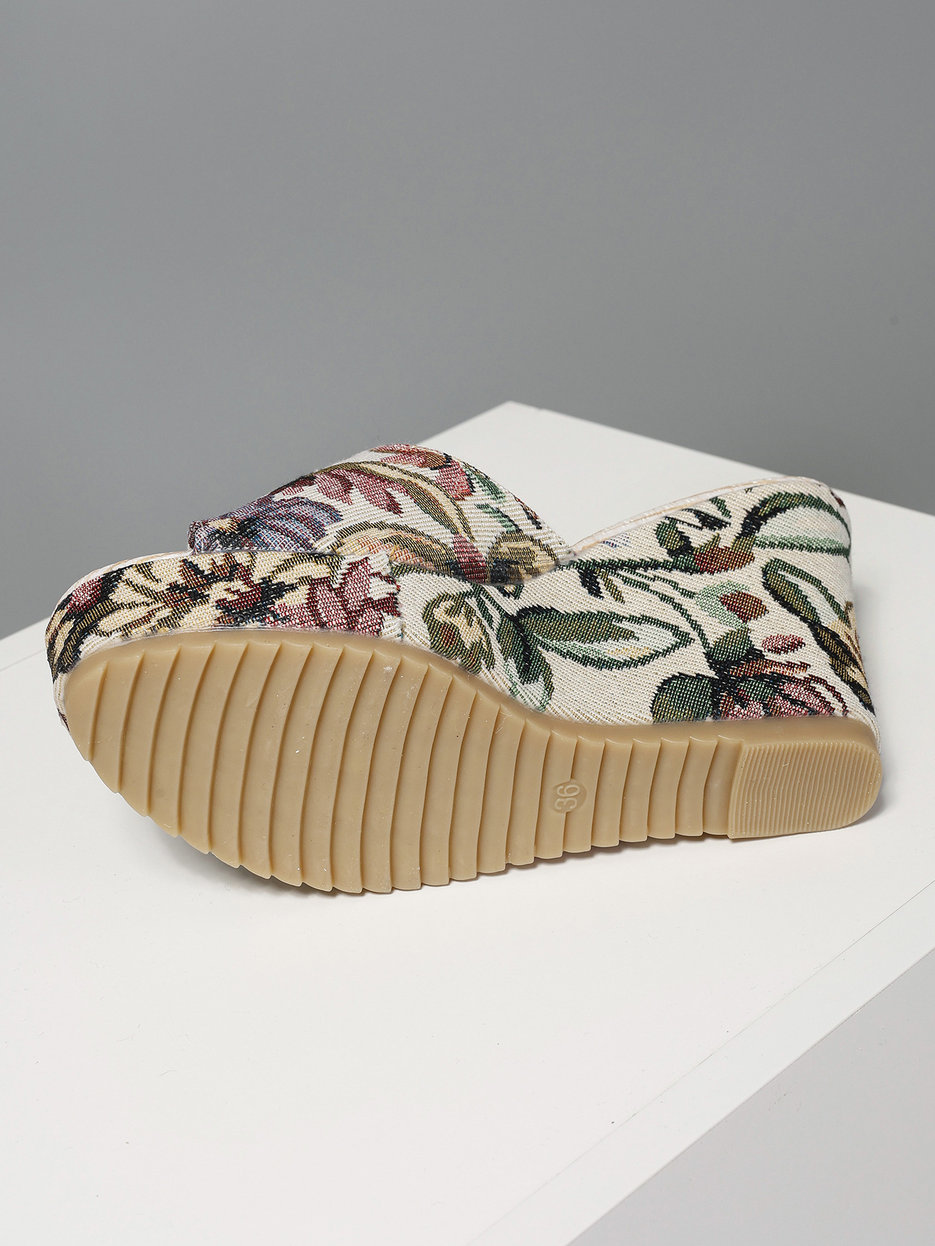Sandali con zeppa donna peep toe scarpe estive da spiaggia_voghion.com