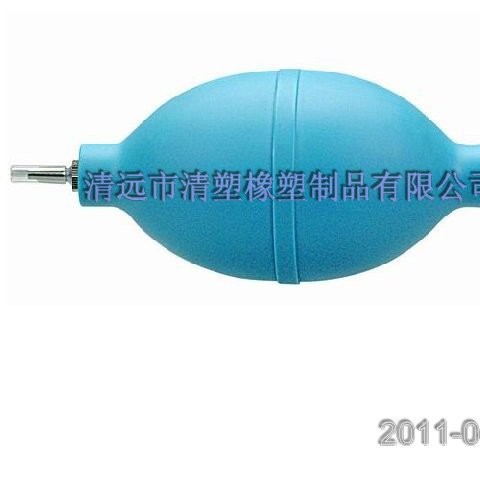 Supply PVC dust blowing ball digital product cleaner blue air blowing ball inflatable air bag blue PVC ball