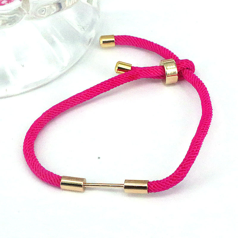 Le Cuivre Style Ig Géométrique Couleur Unie Placage Bracelets display picture 9