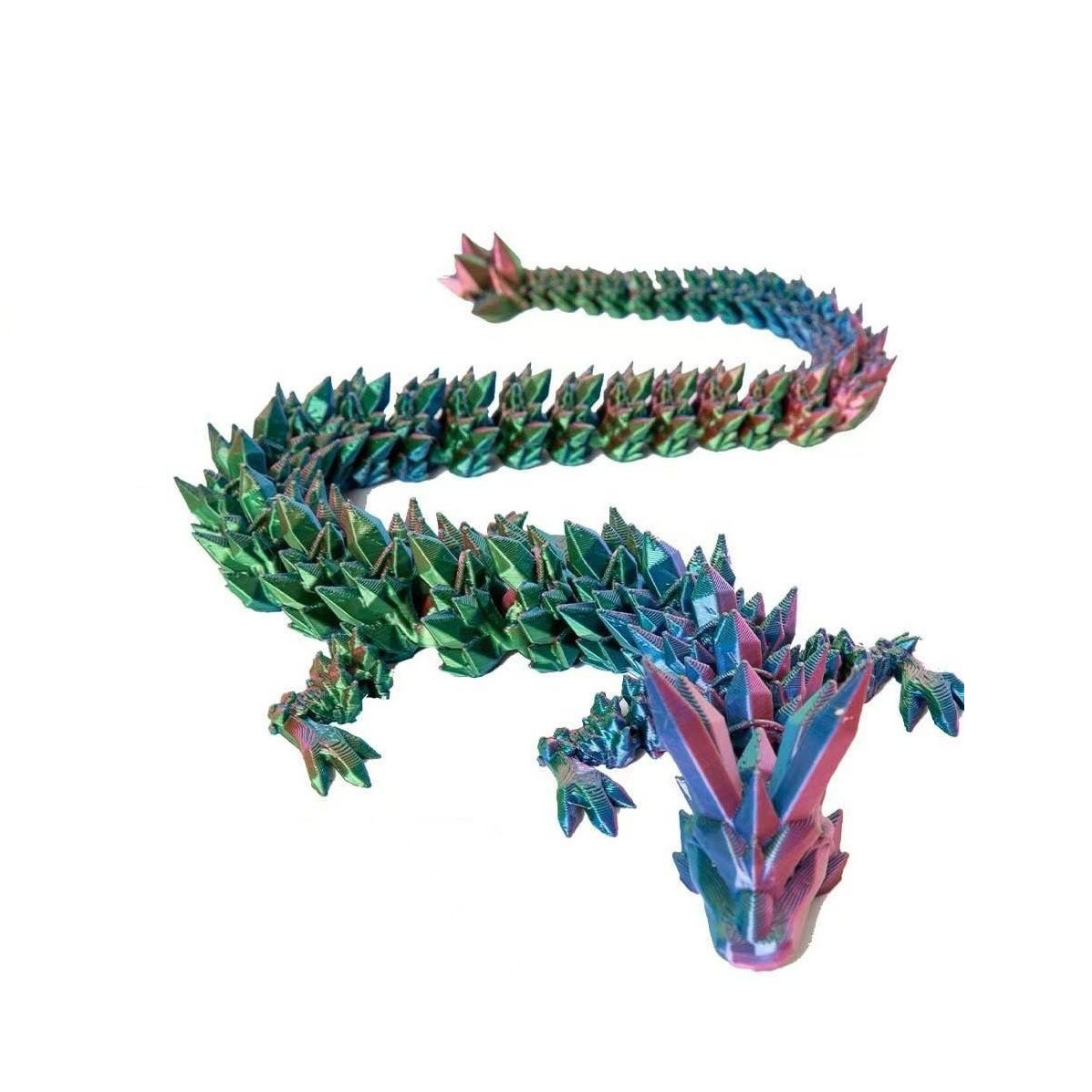 드래곤-22cm-실크 컬러풀